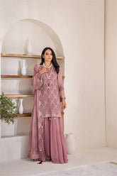 RAJAB - 3 PCS (-EMBROIDE - HAND EMBELLISHED SUIT)