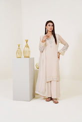 Atelier- PearlWhite (- 3 PCS - Embroidered- Hand Embellished)