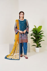 Atelier- Mystic - (3 PCS - Embroidered- Hand Embellished)