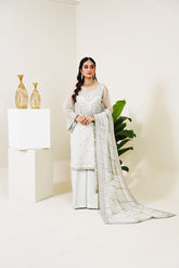 Atelier - Mist ( -3 PCS - Embroidered - Hand Embellished)