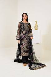 Atelier- Twilight - (3 PCS - Embroidered- Hand Embellished)