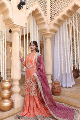 HEER - 3 PCS (- EMBROIDER- HAND EMBELLISHED SUIT)