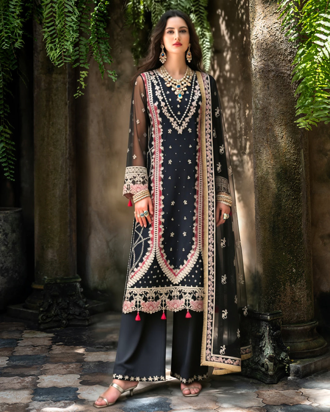 MAYA - 3PC EMBROIDERED