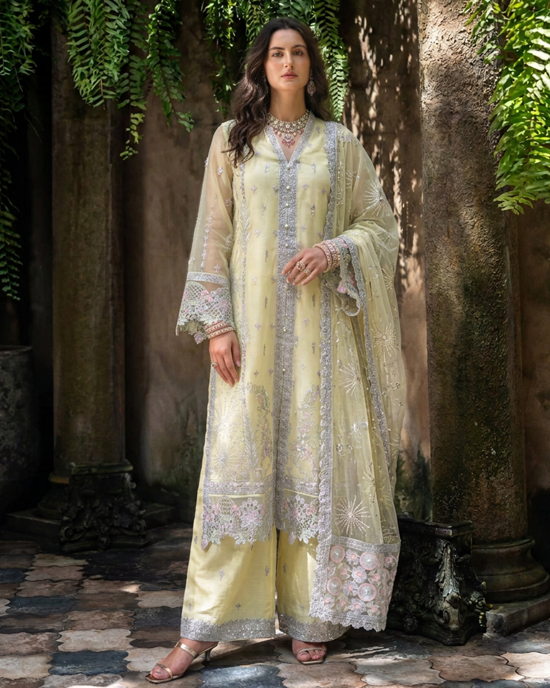 PEARL - 3PC EMBROIDERED