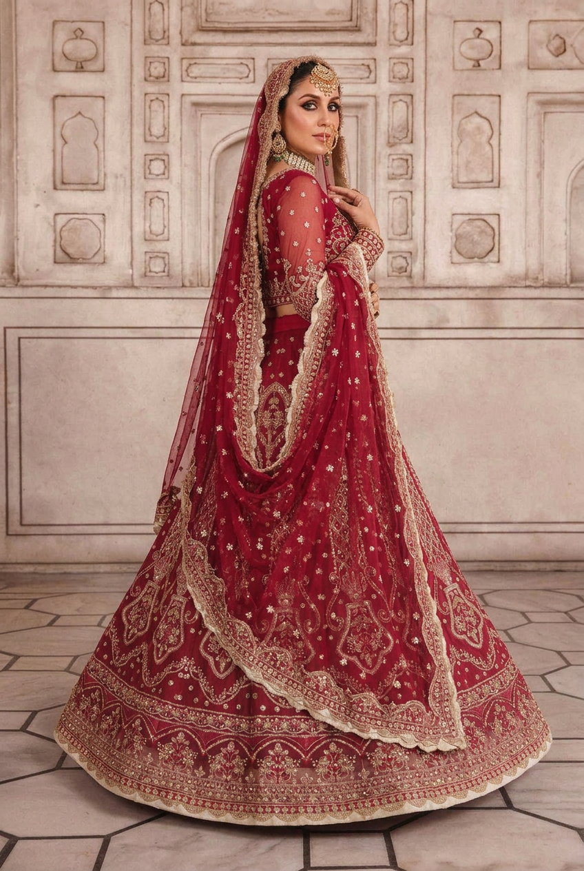 GULAB BEGUM - 3PC EMBROIDERED