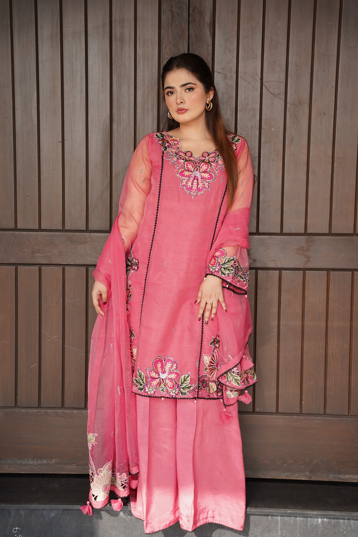 MEHAK - 3 PCS - Embroidered