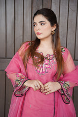 MEHAK - 3 PCS - Embroidered