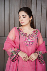 MEHAK - 3 PCS - Embroidered