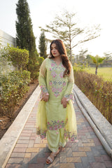 MEHRO - 3 PCS - Embroidered