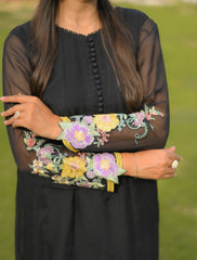 2 Piece Embroidered Chiffon