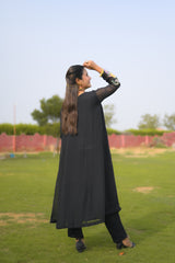 2 Piece Embroidered Chiffon