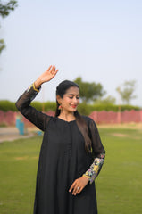 2 Piece Embroidered Chiffon
