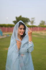 3 Piece Embroidered Silk