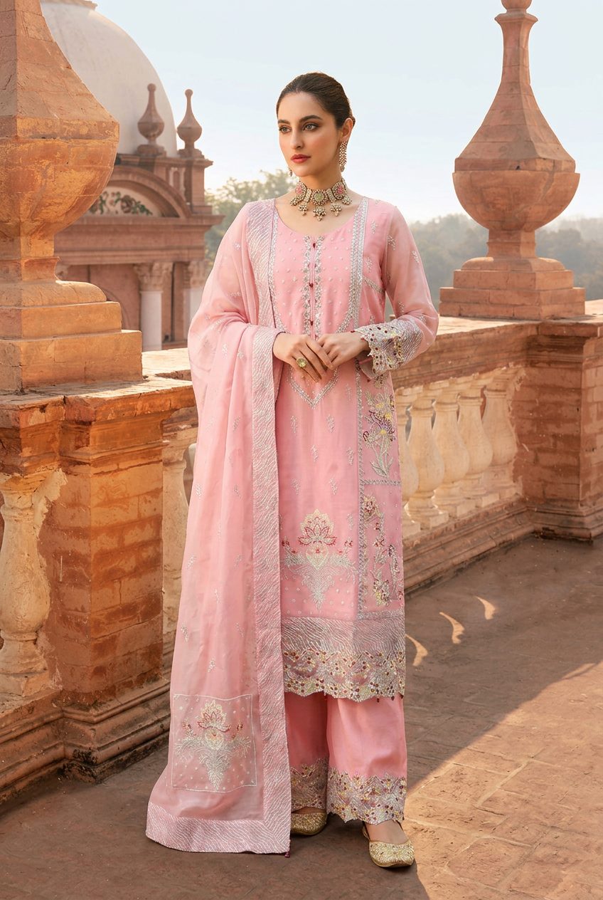 AURORA - 3PC EMBROIDERED